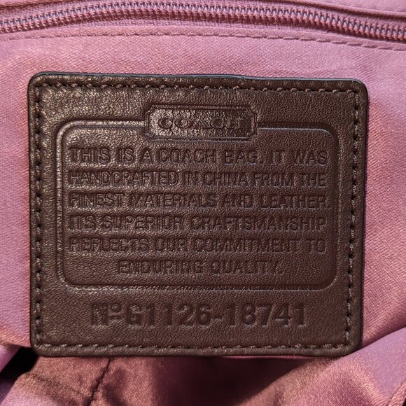 Coach Jayden Python Embossed Carryall Tote- Brown/Bronze - ONLY USED ONCE - Picture 11 of 16